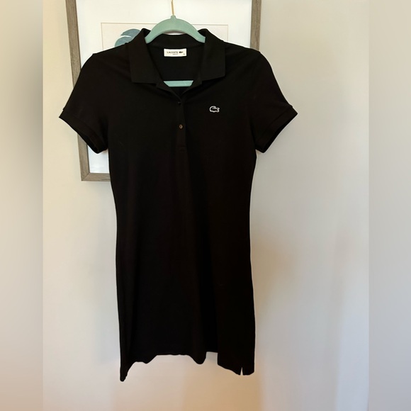 Black slim fit Lacoste dress - Picture 1 of 5